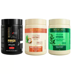 Kit Bio Extratus Força E Crecimento Capilar 1Kg