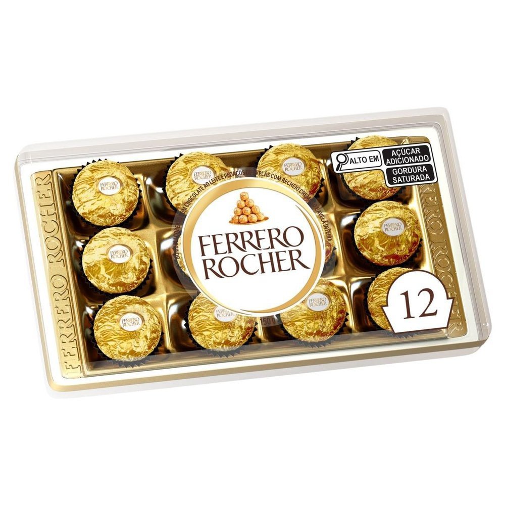 Bombons Ferrero Rocher 12 Unidades