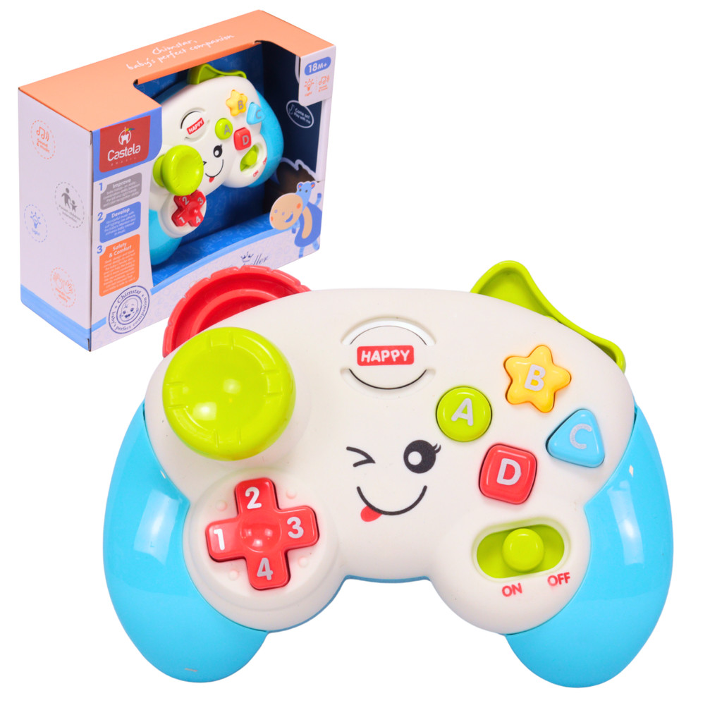 Brinquedo Controle Videogame Interativo para Bebês - Castela em Oferta na Shopee