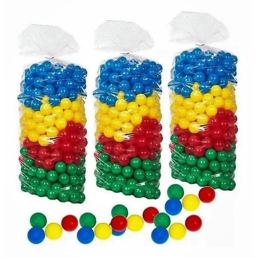 Bolinhas Piscina de Bolinhas Resistente 76mm - 200 Unidades | LEIAM A DESCRIÇÃO!