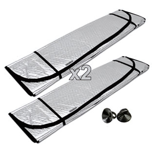 Protetor Solar Para-brisa Painel De Carro Corta Sol Quebra Tapa Para Carros Universal (130x60cm) em Oferta na Shopee
