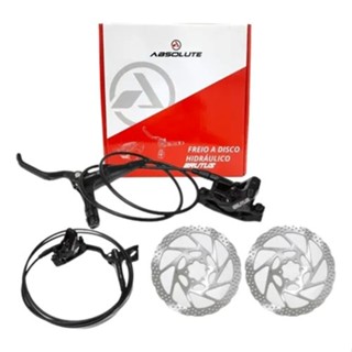 Freio Hidráulico Bike Absolute Brutus 4 Pistões C/ Par Disco em Oferta na Shopee