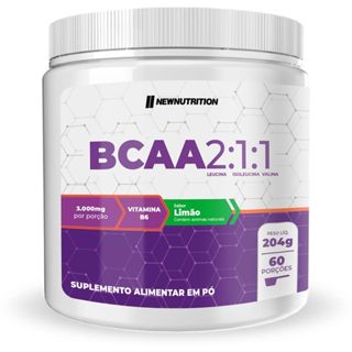 Bcaa 2:1:1 - 204g Limão - NewNutrition em Oferta na Shopee