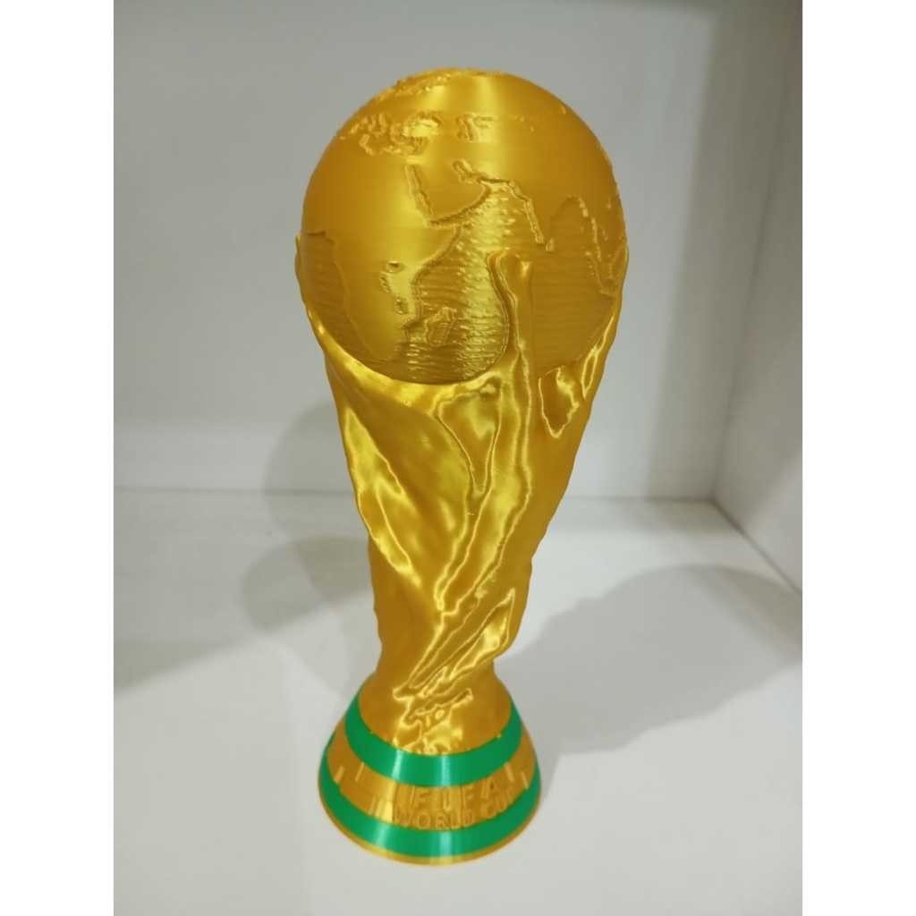 Réplica Taça Copa do Mundo FIFA 18cm – Impressão 3D • Decoração Futebol • Presente Criativo
