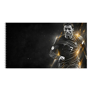 Caderno De Desenho Cr7 Capa Dura em Oferta na Shopee