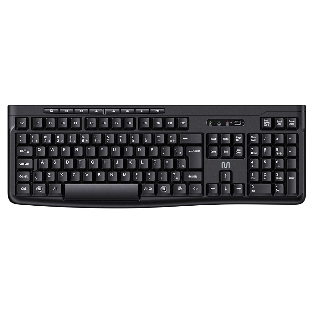Teclado sem fio TS050 Preto Multi - TC407 em Oferta na Shopee