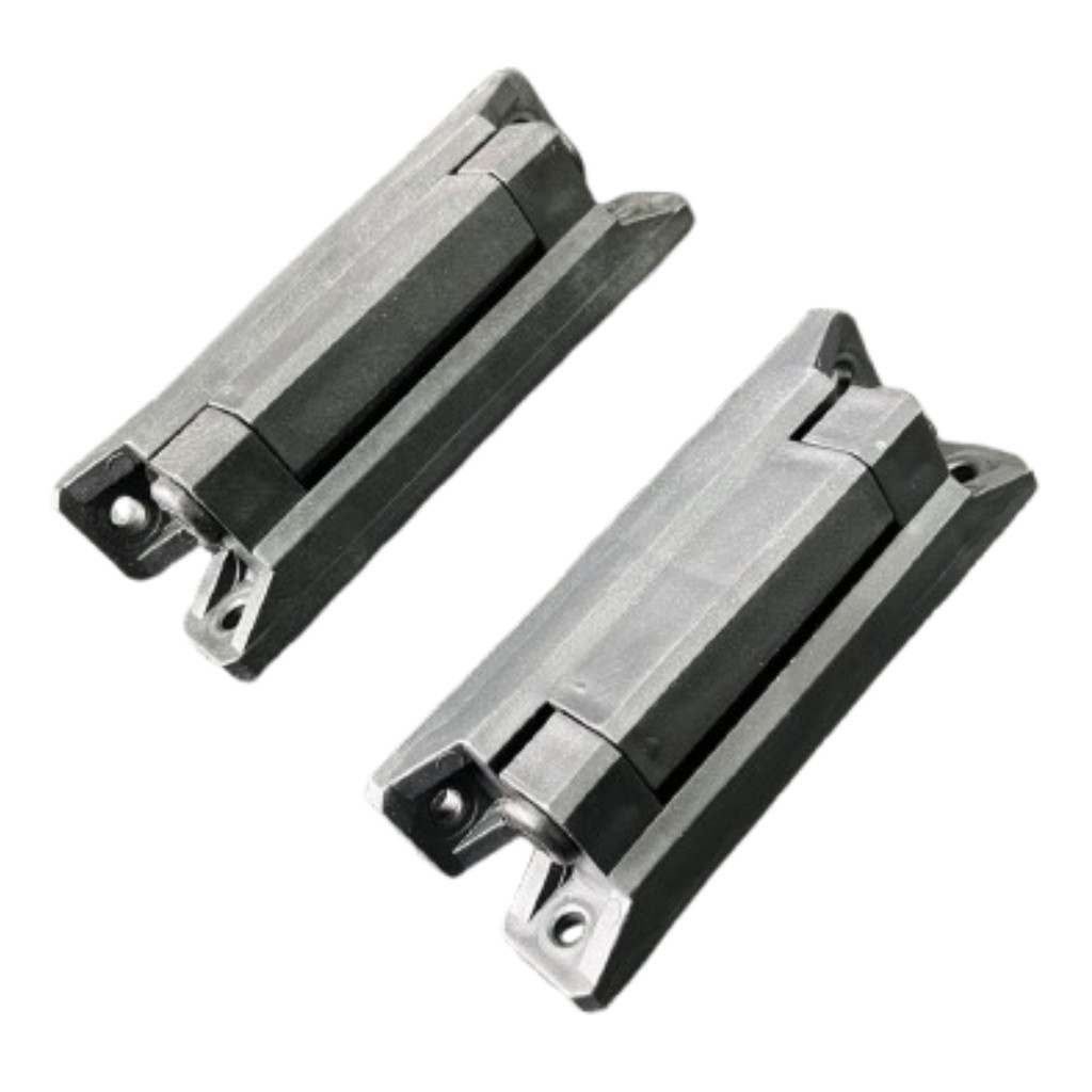 Kit 2 dobradiças Nylon 7cm com mola Freezer Balcão refrigerado