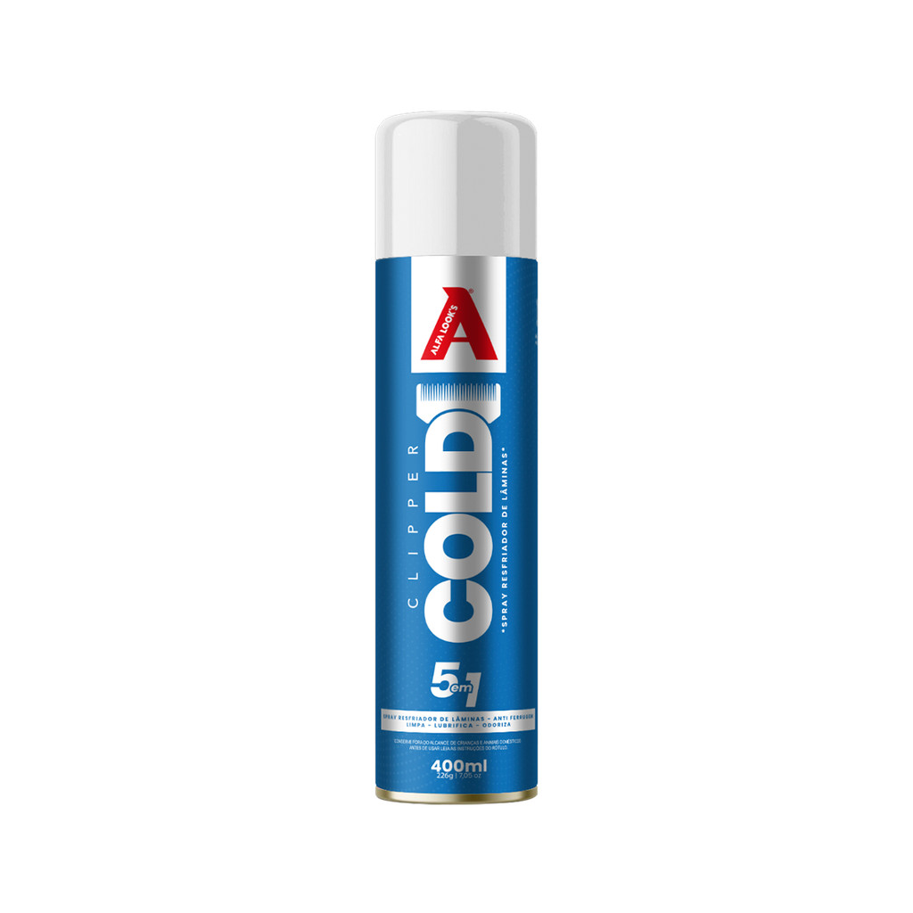 RESFRIADOR DE LÂMINAS CLIPPER COLD 5 EM 1 - ALFA LOOK'S 400 ML