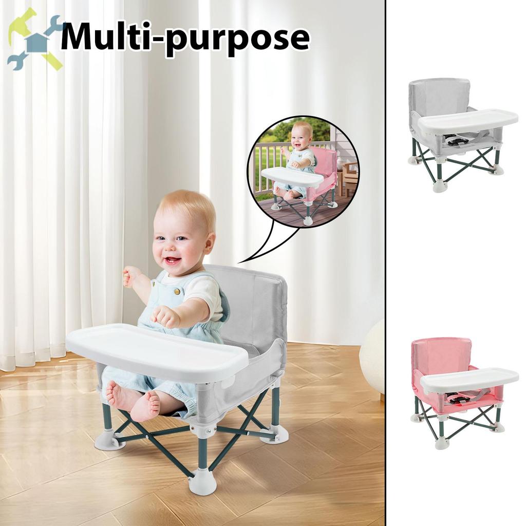Assento Elevatório Para Crianças , Dobrável Bebê Com Bandeja De Alimentação Removível Uso Interno E Externo SHOPCYC1155