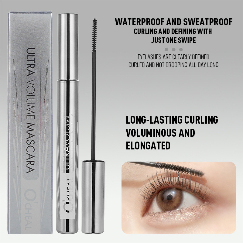 Rímel à prova d'água estendido tridimensional grosso Curling rímel Primer estilo …