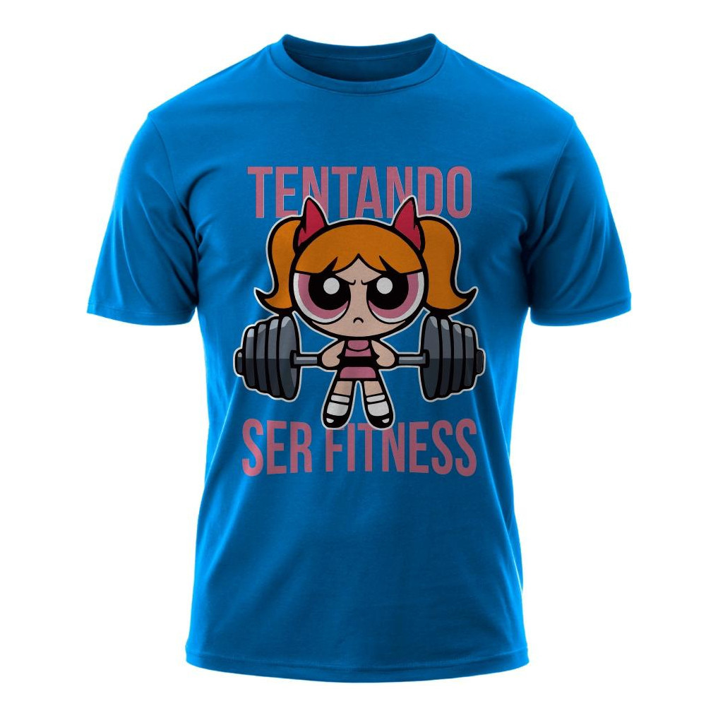 Camiseta Gym Academia Florzinha Unissex 100% Algodão Confort Style