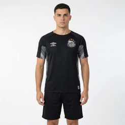 Camisa Umbro Santos Goleiro 2025 Preta