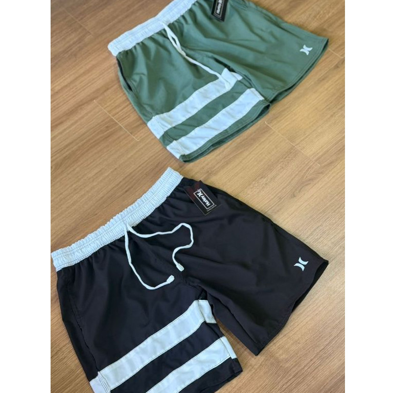 Bermuda Surf Corrida Passeio Praia Academia Ar Livre Fitness Kit Elastano Academia Promoção