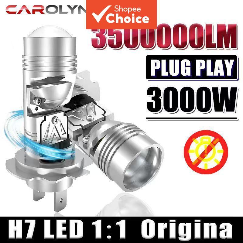 Kit de faróis de LED H7 Canbus para carros