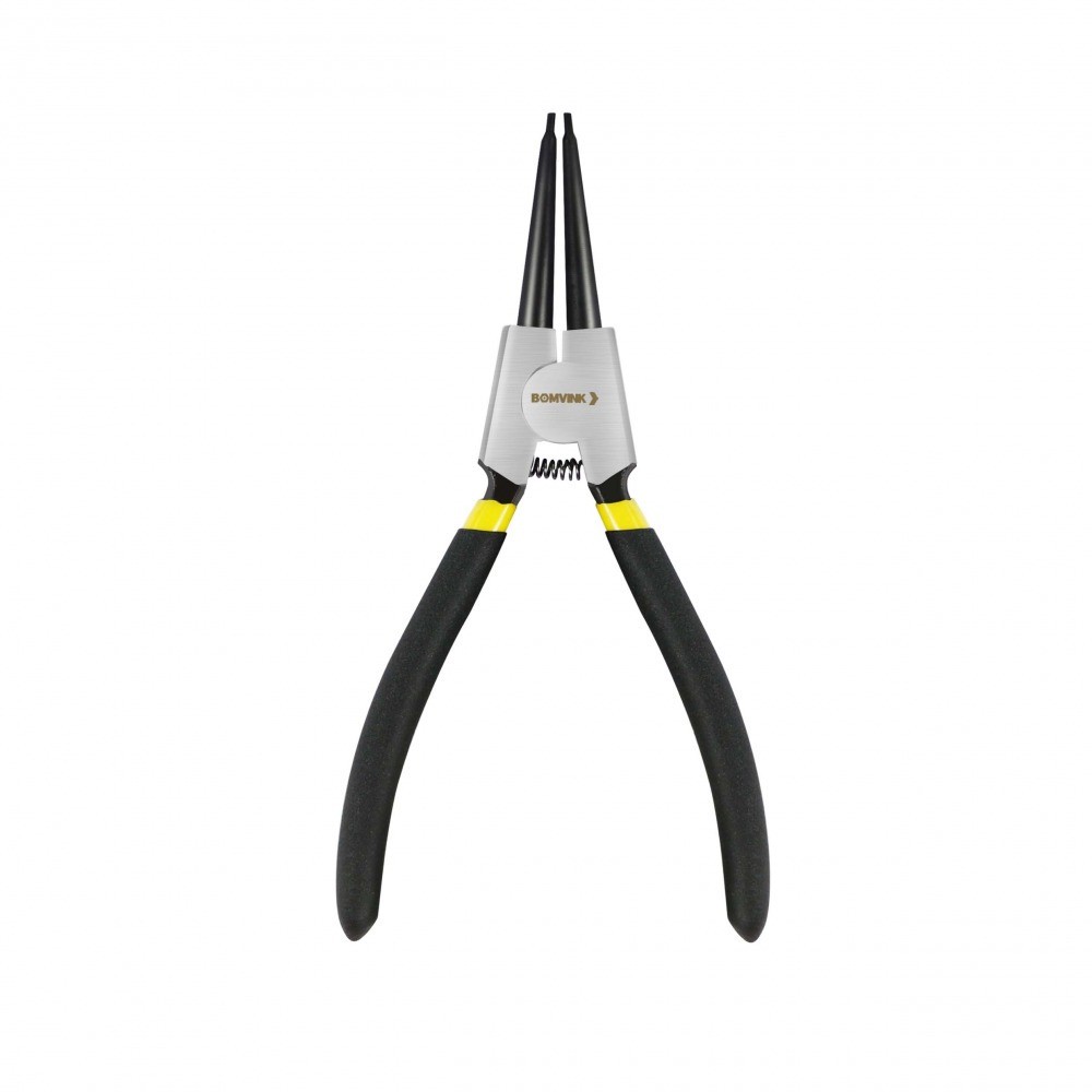 Alicate para anéis externo bico reto 7" - BOM-1613 Bomvink