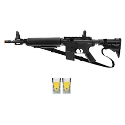 Carabina de Pressão Multi Pump M4 177 4.5mm - Crosman + 600 Esferas + Bandoleira
