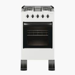 Fogão 4 Bocas Braslar New Sirius Manual Mesa Inox Forno Easy Clean Branco