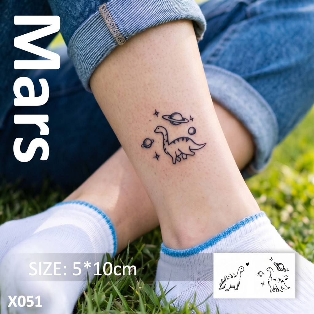 Mars Tattoonova Tecnologia Mágica , Longa Duração 2 Semanas , Tatuagem Semi-Permanente Temporária , Adesivo De Falsa , "