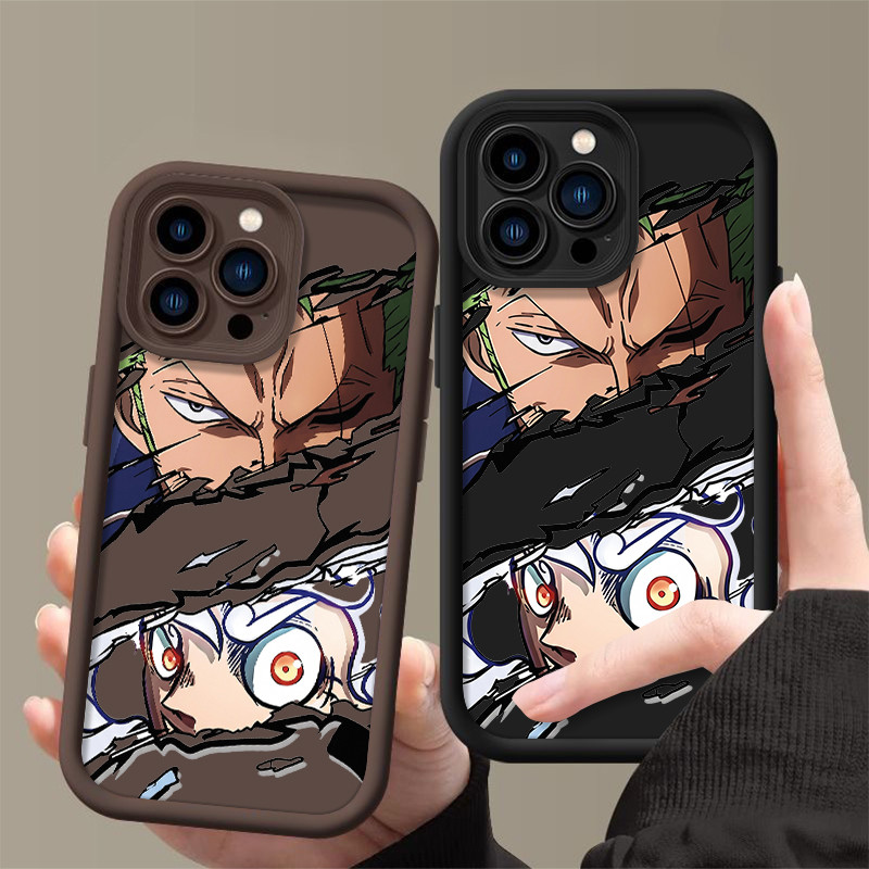 Capa De Olhos De Anime Feroz Para Samsung Galaxy A54 A02 A03 A04 A03S A05 A05S A06 4G A07 A17 A10 A12 13 A14 A15 A16 A20