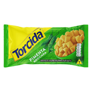 Torcida Salgadinho de trigo pimenta mexicana 100g