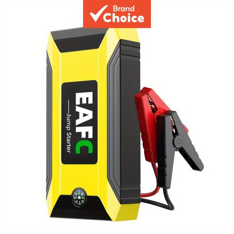 EAFC Car Jump Starter 12V Auto Bateria Booster Carregador Energia De Emergência