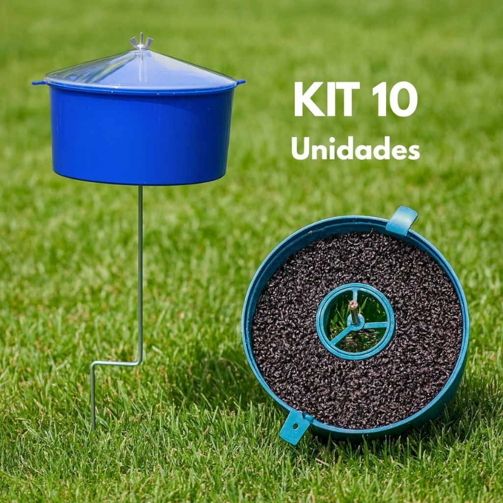 Kit 10 Armadilhas Biologicas Papa Mosca, Captura de Moscas, Armadilha Mata Mosca