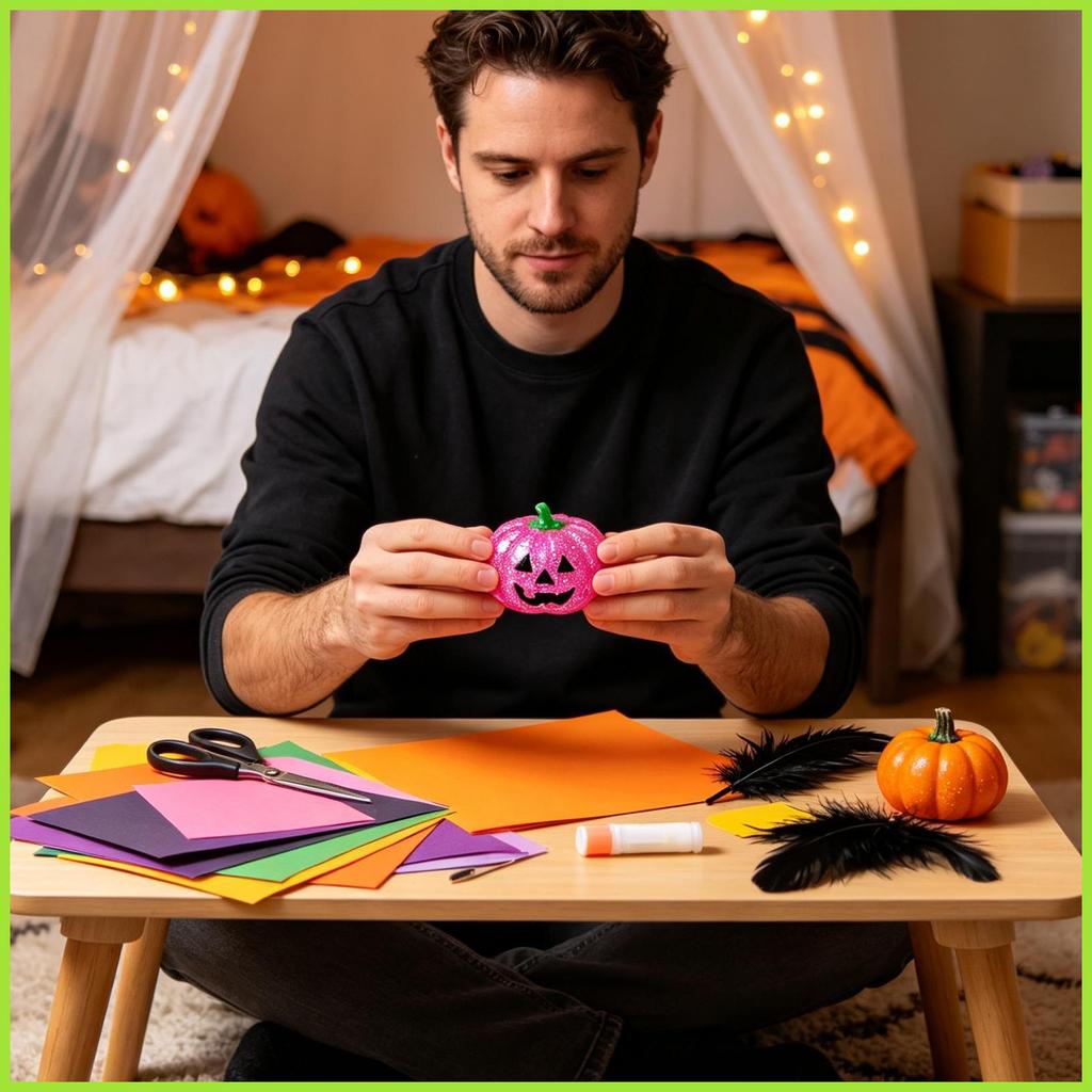 Halloween Squeeze Brinquedo Engraçado Glitter Lento Subindo Abóbora Brinquedos Para Crianças Adultos Festa Escritório Em