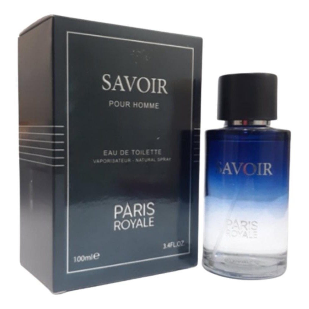 Perfume Árabe Masculino Savoir Paris Royale 100ml Edp Spray Ótima Fixação E Qualidade, Linda Embalagem, Original