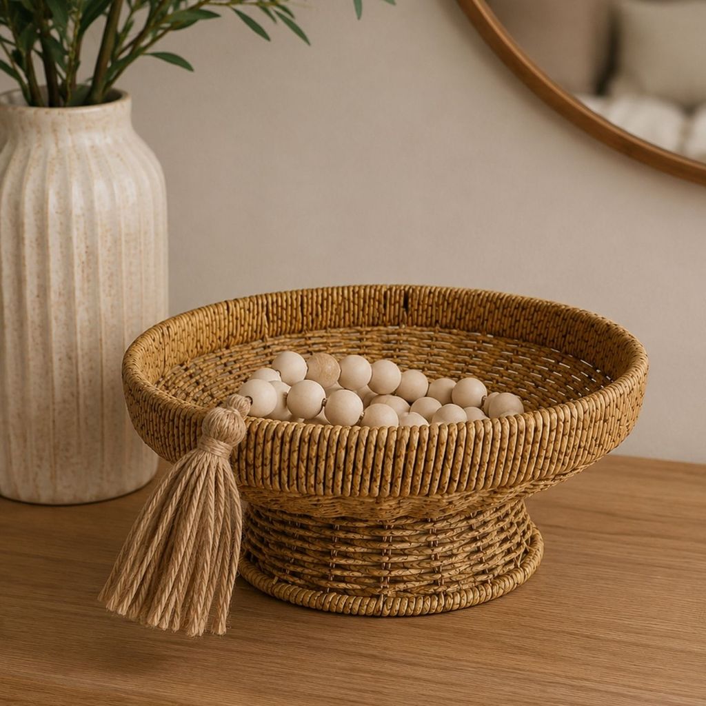 FRUTEIRA DE MESA RUSTICA 25CM 