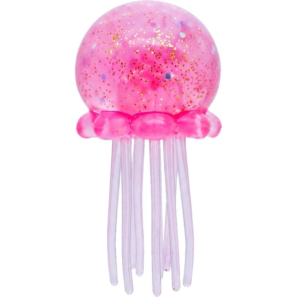 Brinquedos de Apertar em Forma de Água-Viva, Brinquedos Anti-estresse Ultra Macios, Brinquedos Elásticos Preenchidos com