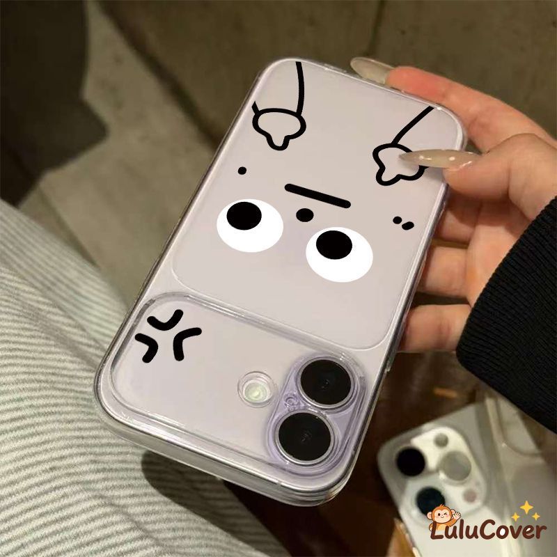 Linha Dos Desenhos Animados Casos Semi Claros Para Samsung Galaxy A18 A17 M17E F17 A27 A26 A25 A24 A23 A22S M22 A21S A20