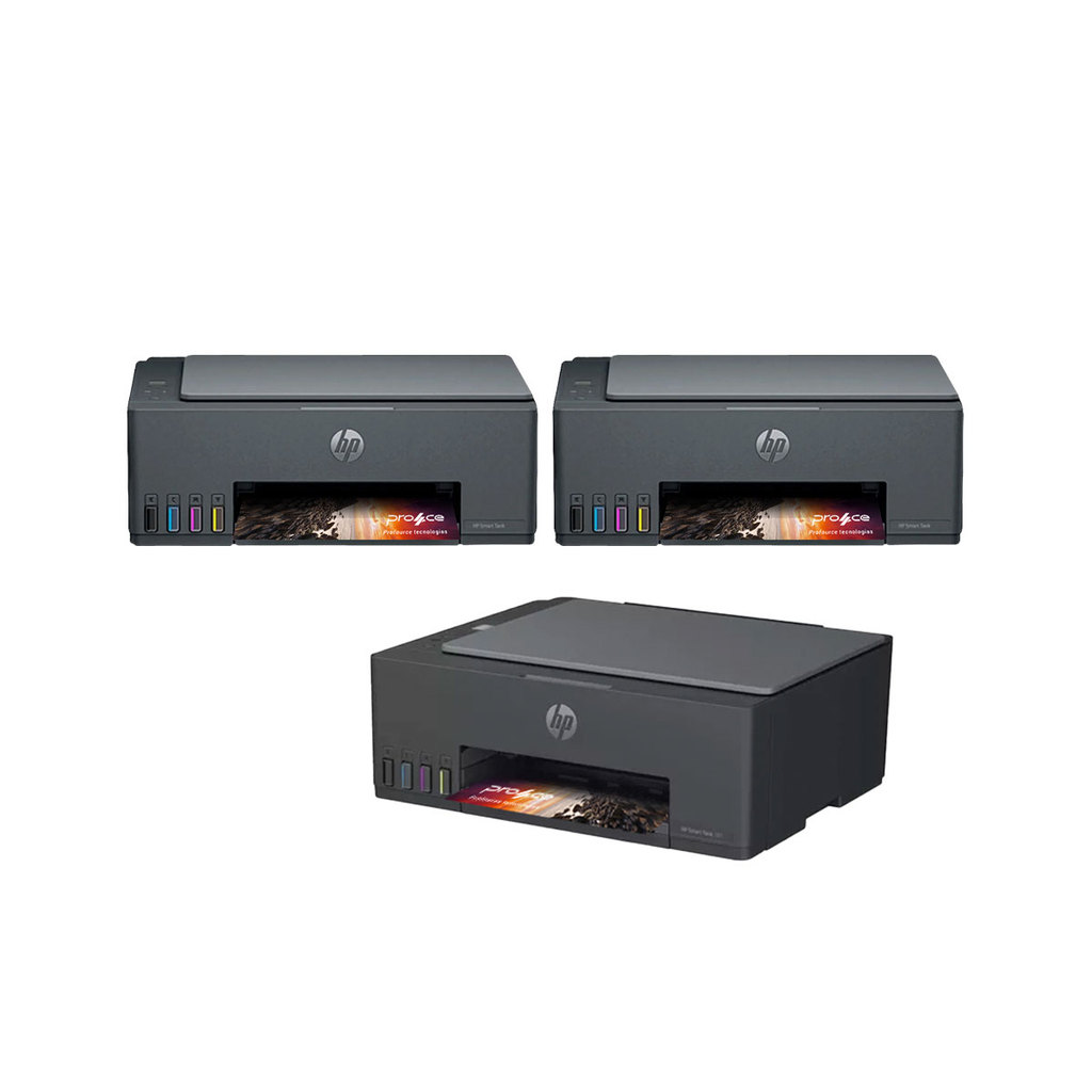 Impressora HP Multifuncional Smart Tank 584 WiFi KIt 3 Und