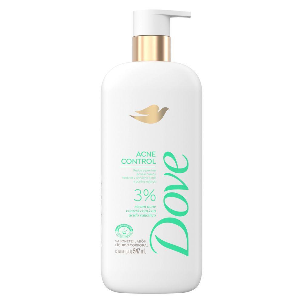 Sabonete Líquido Dove Controle de Acne Sérum com Ácido Salicílico 547ml