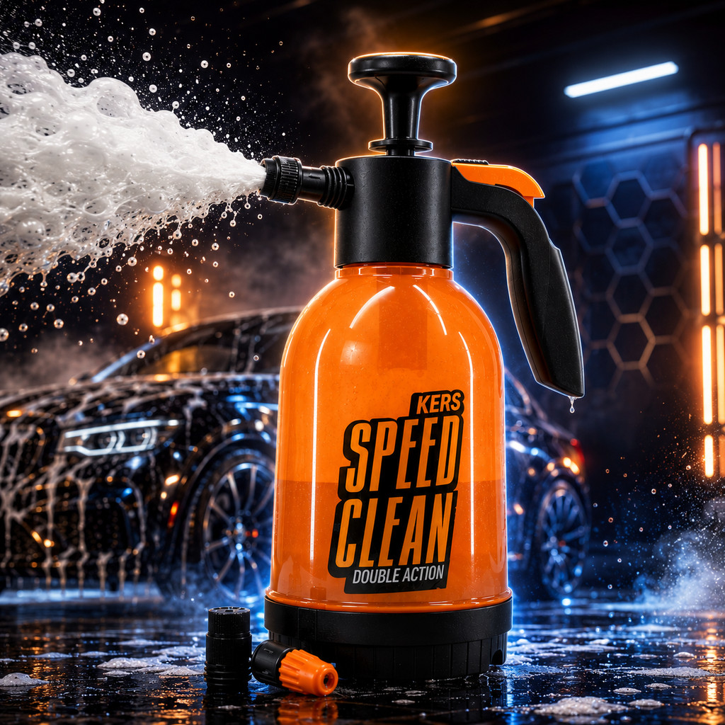 Pulverizador Snow Foam Manual Borrifador Lavagem Espuma Densa Profissional Carro Moto Jardim