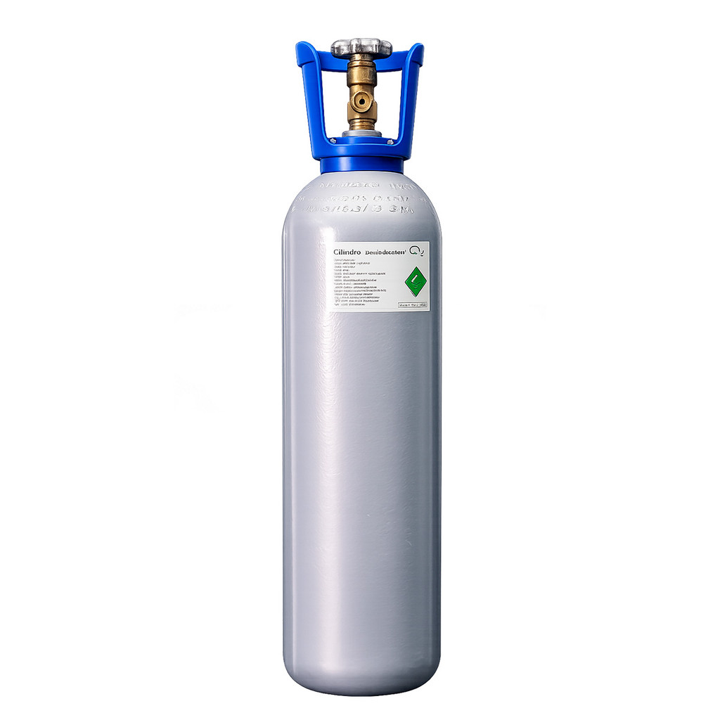 Cilindro Co2 Vazio Gás Carbônico 6kg 16cm Chopp Chopeira