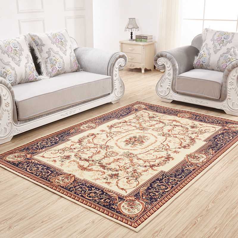 [Novo produto] Tapete persa para sala de estar, sofá, mesa de centro, quarto, cabeceira completa, retangular, simples, m