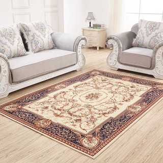 [Novo produto] Tapete persa para sala de estar, sofá, mesa de centro, quarto, cabeceira completa, retangular, simples, m