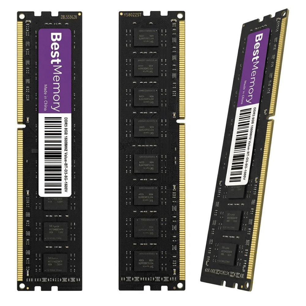 MEMORIA DESKTOP DDR3 8GB 1600MHZ VALUE BEST MEMORY