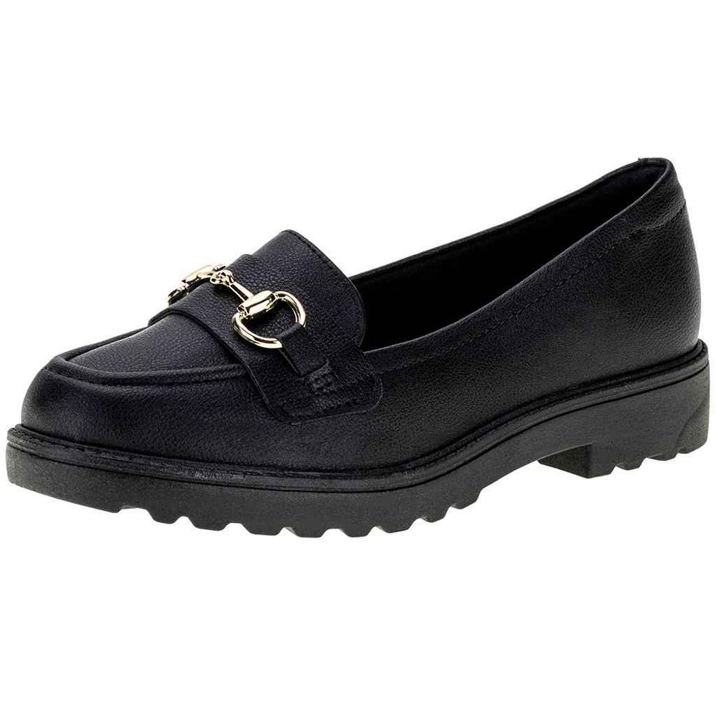 Mocassim Feminino Loafer Tratorado Modare Confortável Estiloso Casual Elegante Tendência