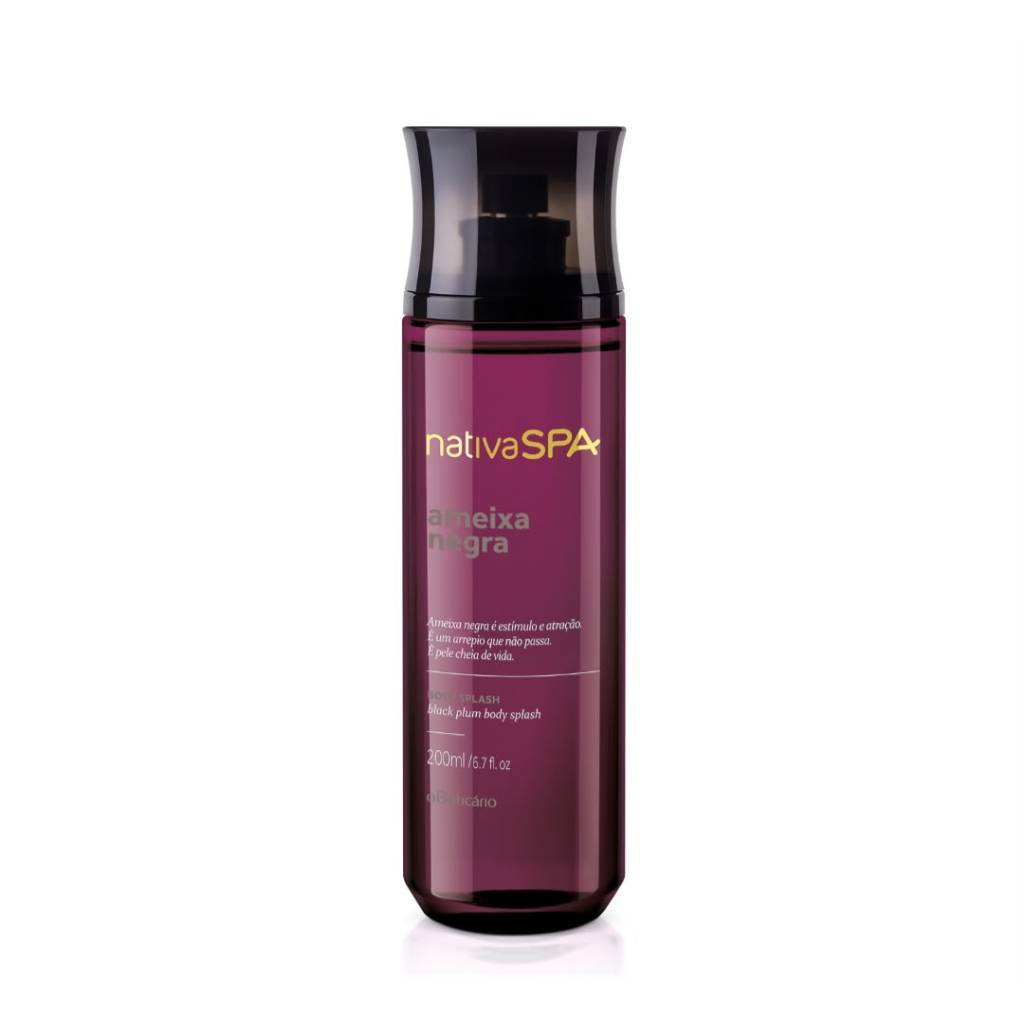 Body Splash Boticário Nativa Spa Ameixa Intensa 200ml