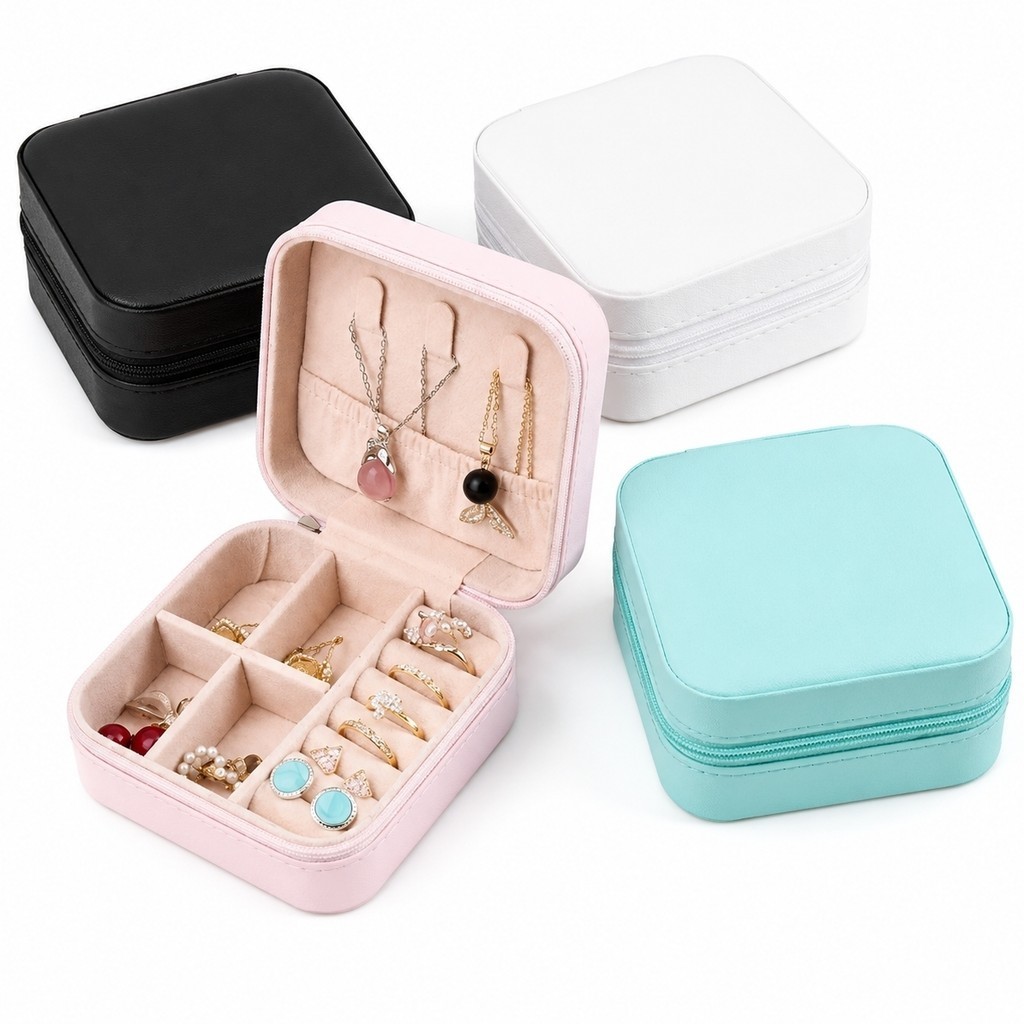 Porta Joia De Bolsa Para Viagem Portátil Organizador Multifuncional para Bijuterias RYP-983