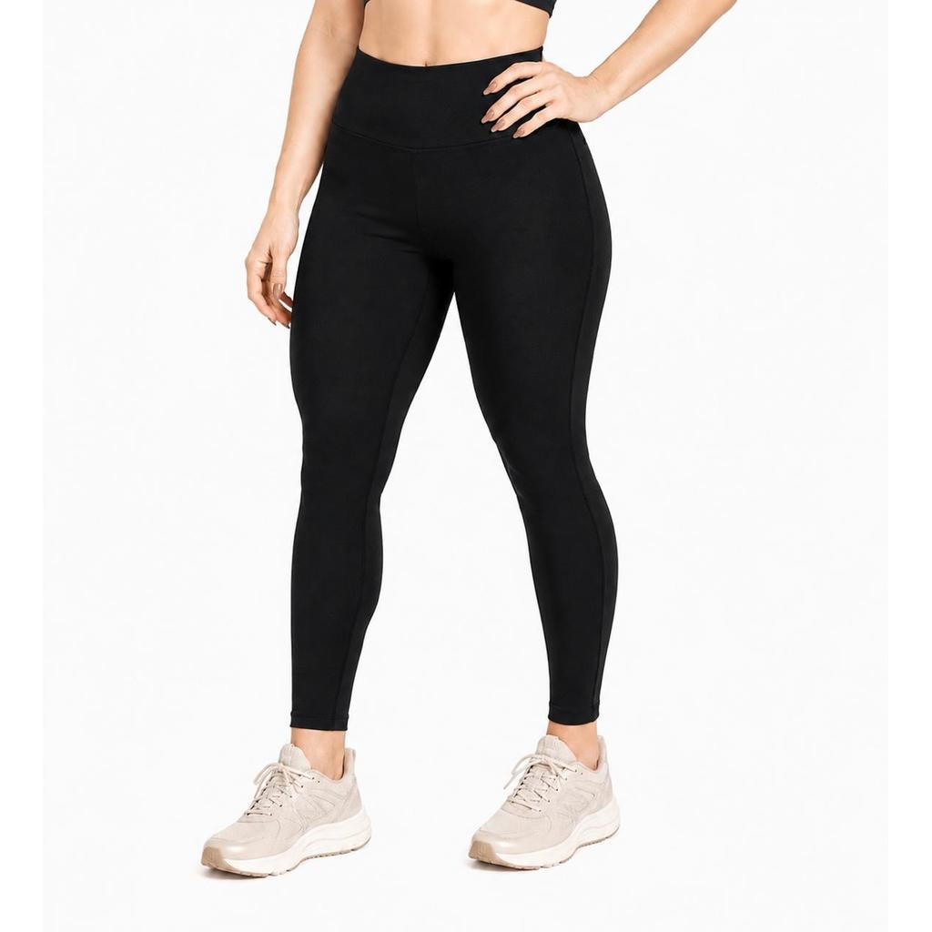 Calça Legging Fitness Feminina Cintura Alta Academia Zero Transparência Conforto