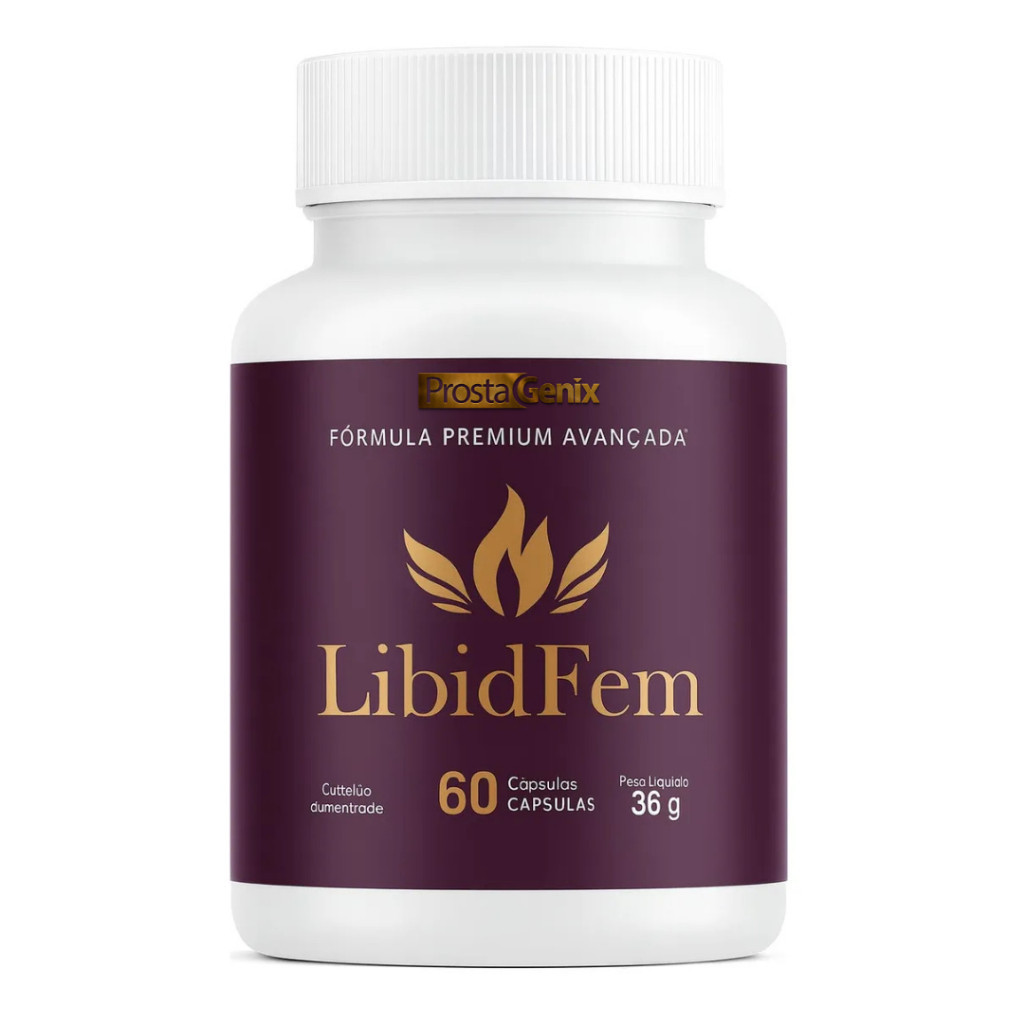 1 LibidFem 60 Cápsulas Fórmula Premium Avançada Suplemento Feminino