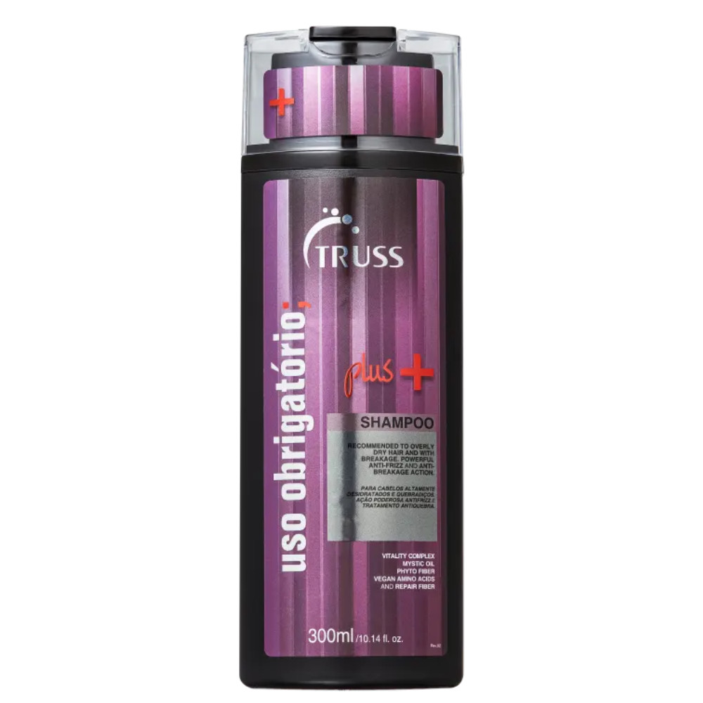 Truss Shampoo Uso Obrigatório Plus+ 300ml - (Shopee)