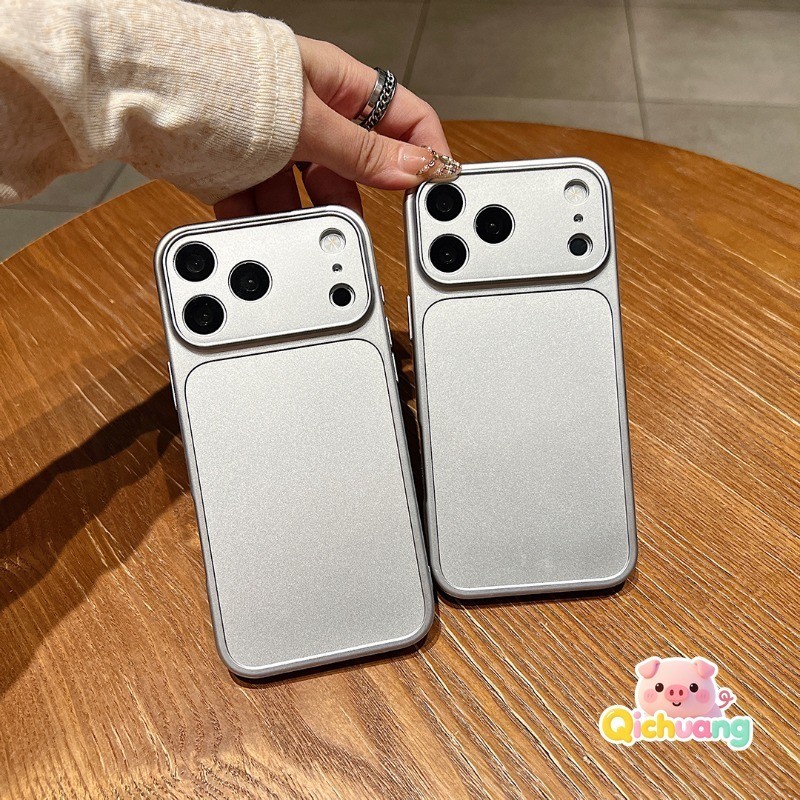 Capa De Telefone Prateada Fosca Para Samsung Galaxy A27 A37 A36 M36 F36 A35 A34 A33 A32 M32 A31 A26 A25 A24 A23 A22S M22