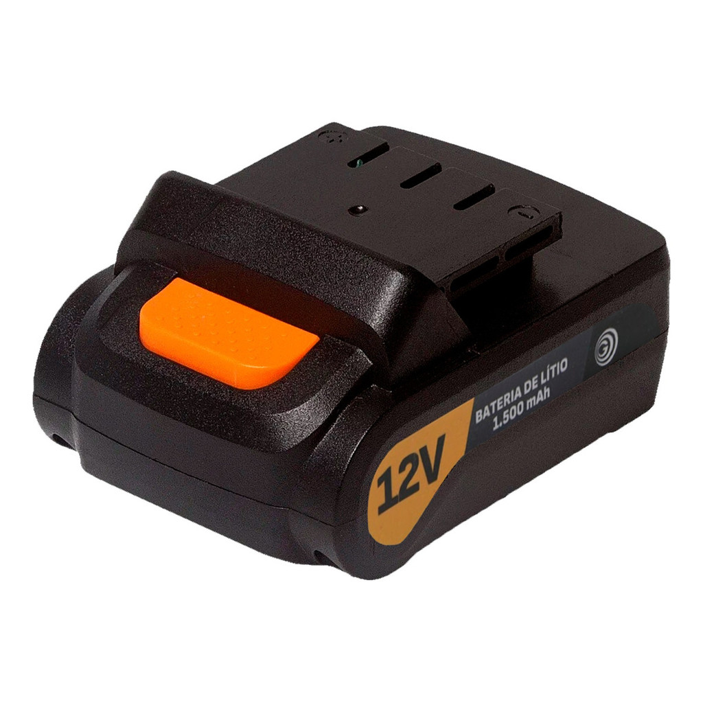 Bateria Lítio Bivolt 12v Para Furadeira Parafusadeira 1.5Ah Gradiente
