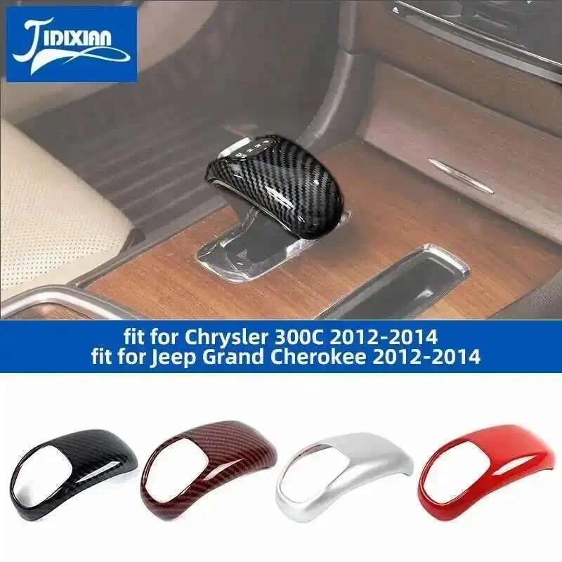 JIDIXIAN Cabeça De Mudança De Engrenagem Do Carro Decoração Capa Acessórios Para Jeep Grand Cherokee 2014 2015 Chrysler 