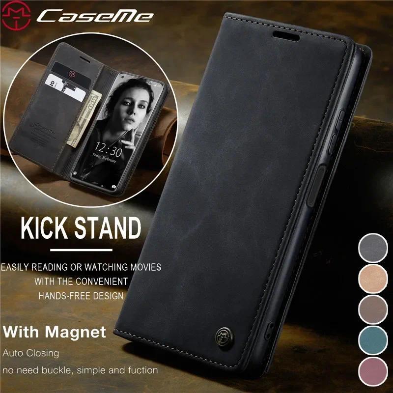 CaseMe Magnético Flip Couro Caso De Telefone Para XiaoMi Mi 15T Pro 14T 13T 12T 