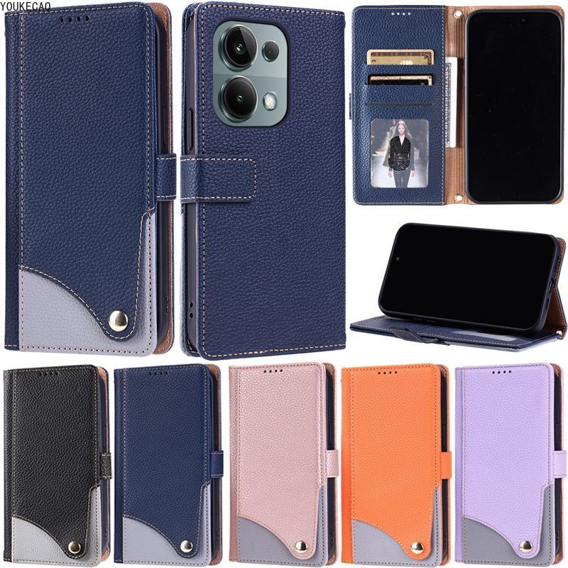 Caixa De Luxo Para Xiaomi Poco M6 Pro 4G X7 5G C75 C65 M5s 4G Redmi Note 13 10 4