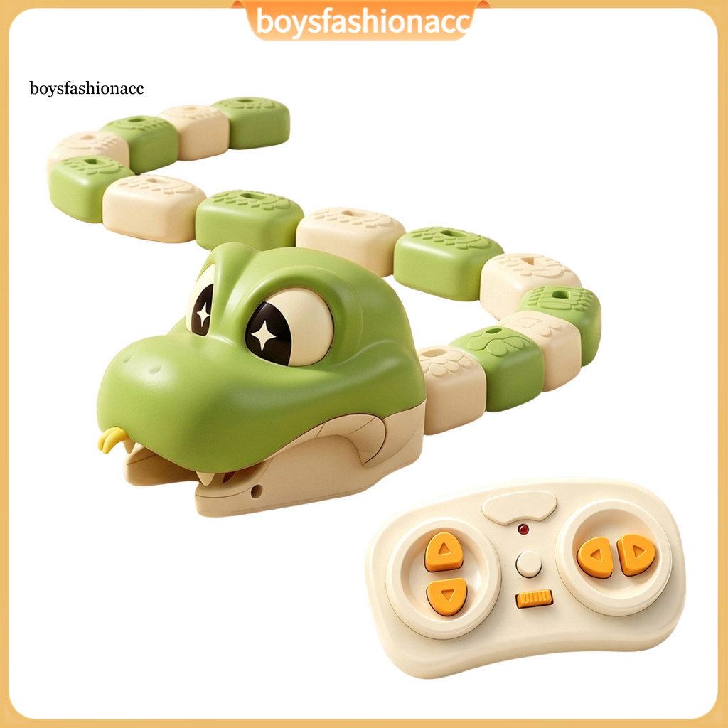 2 Players Remote Control Magnetic Snake Toy Eating Itself Game Parent-child Fun for Toddlers Boys Girls Perfect Family E